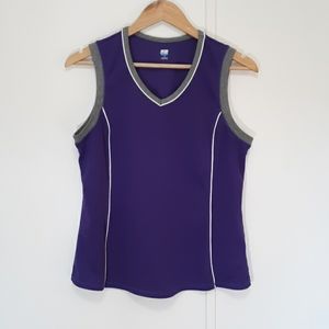 St John's Bay Active Purple top